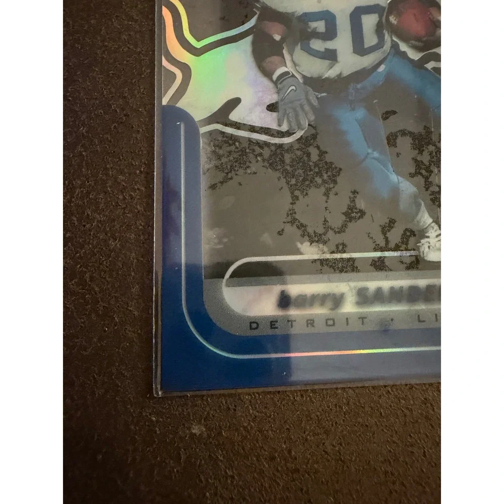 1999 Playoff Momentum SSD Barry Sanders Detroit Lions Card 117 NFL Football